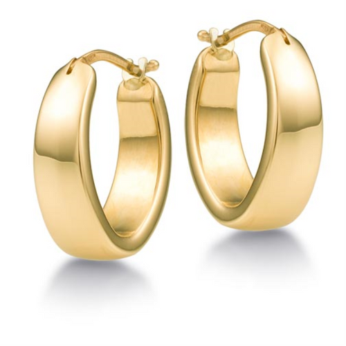 Hoop Earrings in 14k Yellow Gold [2EGHP0309]