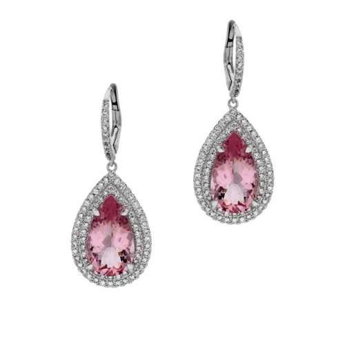 Gemstone and Diamond Earrings [2EGMD1658]