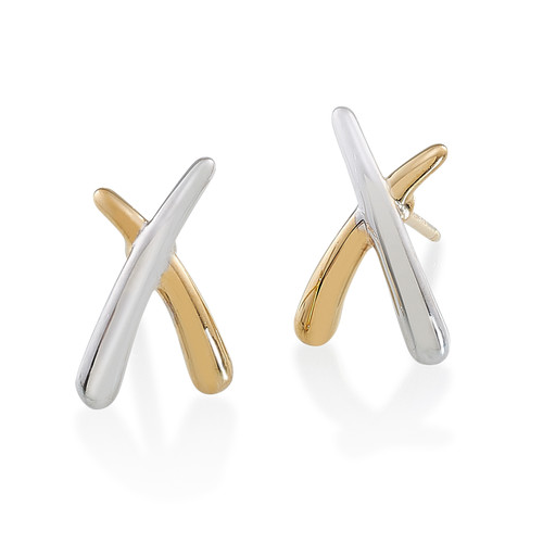 Small X Stud Earring [2EGP23577]