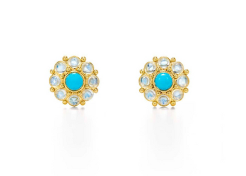 Turquoise Earrings [2ETRQ0098]