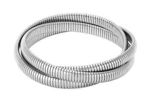 Triple Cobra Bangle Bracelet [2FBBA0987]