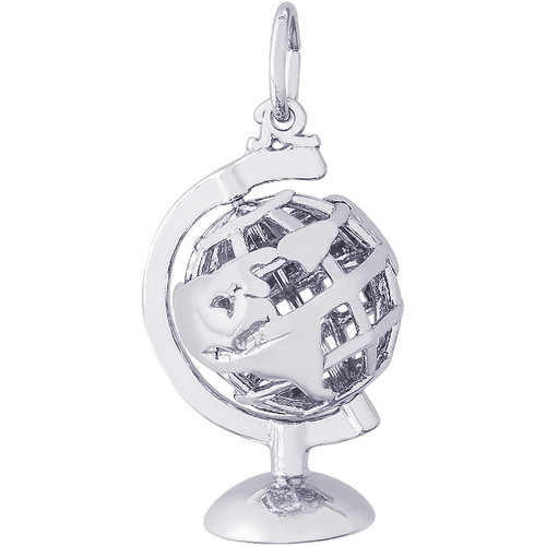 Globe W/stand Charm [2YCHM0728]