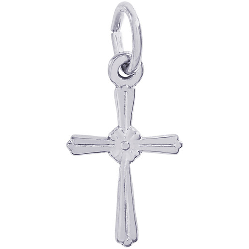 Small Fancy Cross Charm [2YCHM0934]