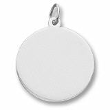 Plain Disc Charm [2YCHM0958]