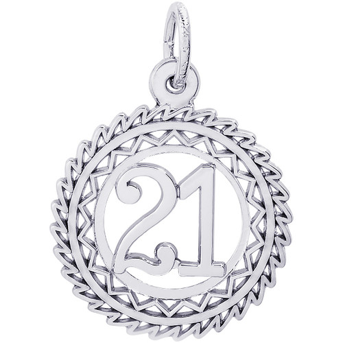 Number 21 Charm [2YCHM1086]