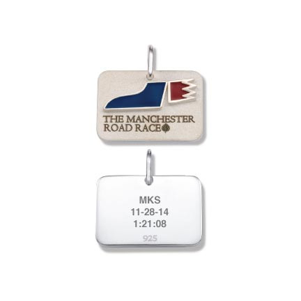 Manchester Road Race Sterling Silver and Enam [2YCHM1438]