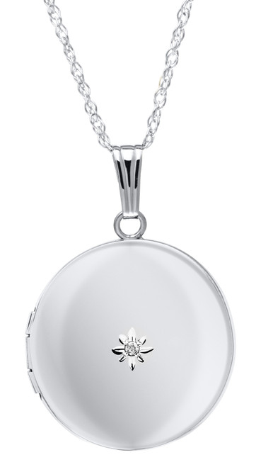 Locket with Diamond [2YLKT0025]