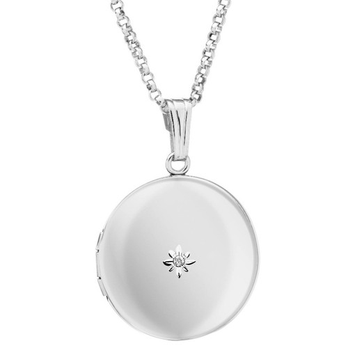 Round Diamond Locket [2YLKT0025]