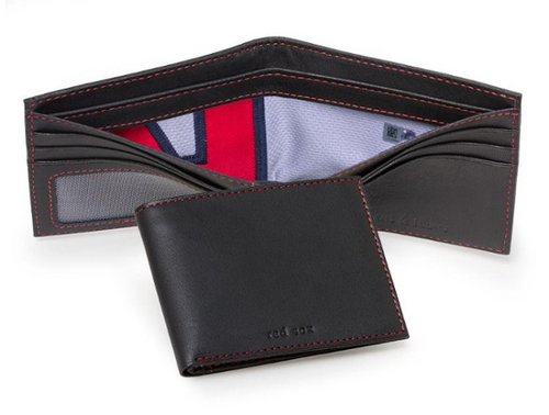 Leather Red Sox Uniform Wallet [2YLTH1623]