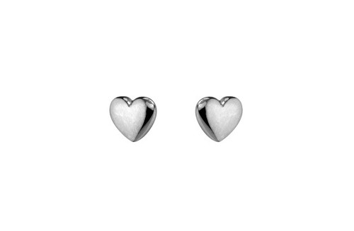 Heart Stud Earrings [2YSEA0666]