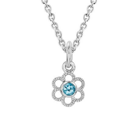 Gemstone Pendant in Sterling Silver [2YSGD0549]