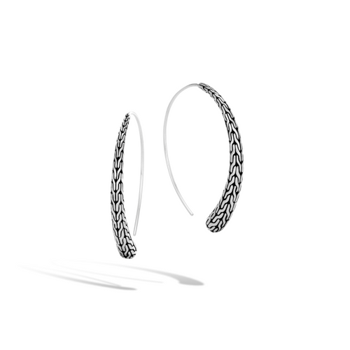 Chain Hoop Earrings [2YSHP0442]