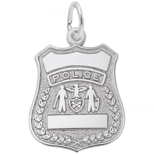 Police Badge Charm [2YSMX2151]