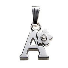 Girls' Initial A Pendant [2YSNK9863]