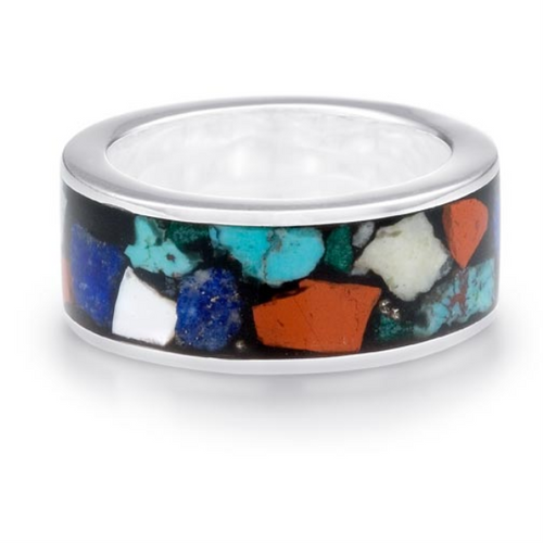 Multi Stone and Resin Ring [2YSRG4936]