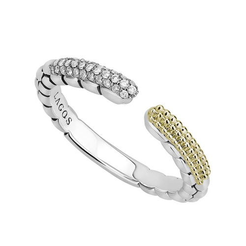 OPEN DIAMOND STACKING RING [2YSRG5494]