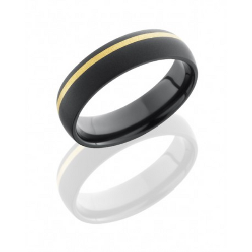 Zirconium Wedding Ring [3WMIS0819]