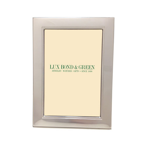 Sterling Silver Bead Frame 4x6 [5AFRA0597]