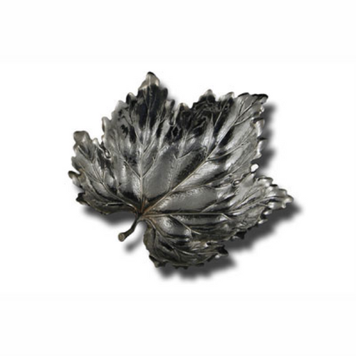 Sterling Med Vine Leaf Dish [5AHOL1173]