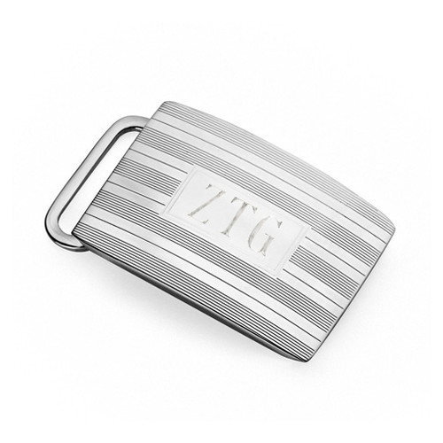 LBG Bespoke Collection Sterling Belt Buckle [5ANOV0380]