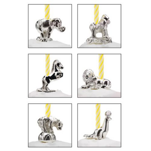 Silver Plated Circus Animals [5BCHI0132]