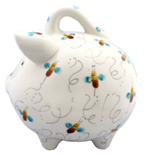 Blue Beez Piggy Bank [6BABY1310]