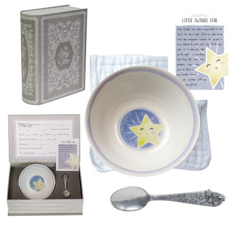 Twinkle Bowl And Spoon Set [6BABY1565]