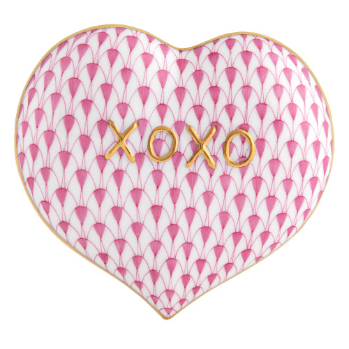 Hugs and Kisses Heart in Raspberry [6COLF2155]