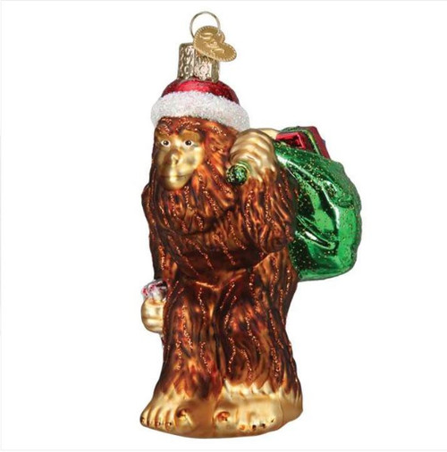 Santa Sasquatch Ornament [6CORN4417]