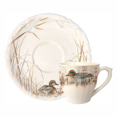 Faience & China Sologne Tea Saucer [6GIFT1318]