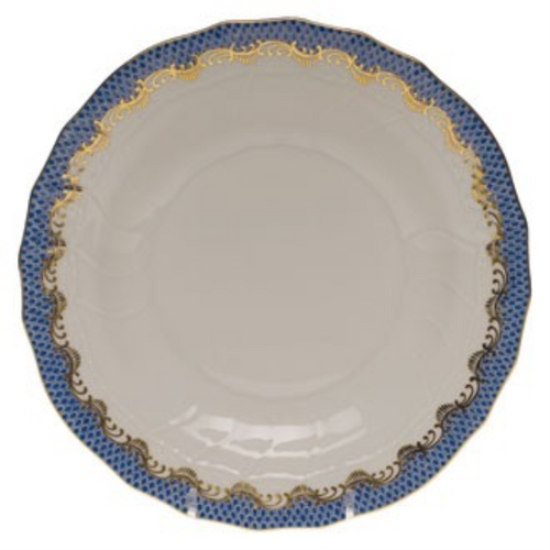 Fishscale Blue Dessert Plate [6HEFB0001]