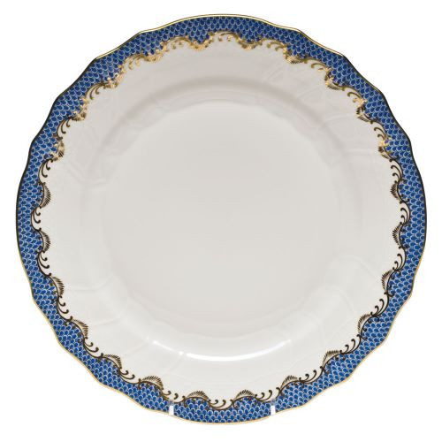 Fishscale Blue Dinner Plate [6HEFB1102]