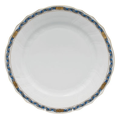 Chinese Bouquet Garland Sapphire Dinner Plate [6HEGS1102]
