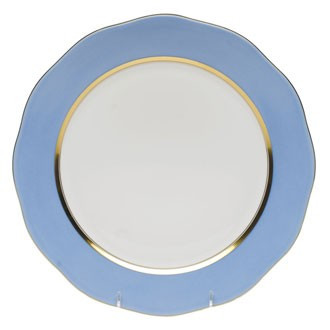 Silk Ribbon Cornflower Blue Charger [6HESC1158]