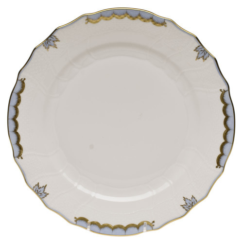 Princess Victoria Lt Blue Dinner Plate [6HEVL1102]