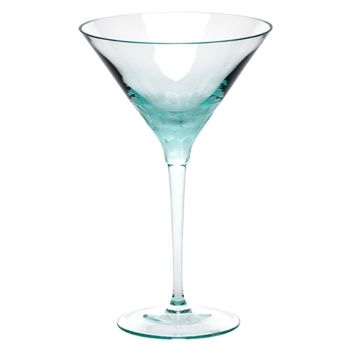 Crystal Pebble Martini Glass Beryl [7CGIF5590]