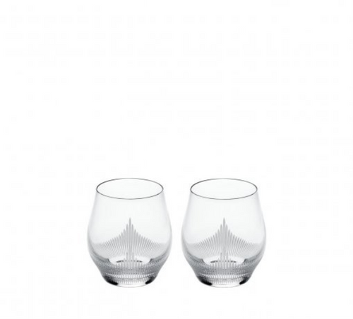 Lalique Crystal Crystal 100 Points Tumblers S [7CGIF5616]