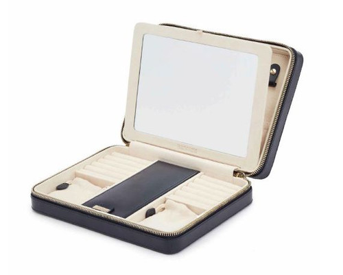 Maria Navy Large Zip Case [8LJCH0158]