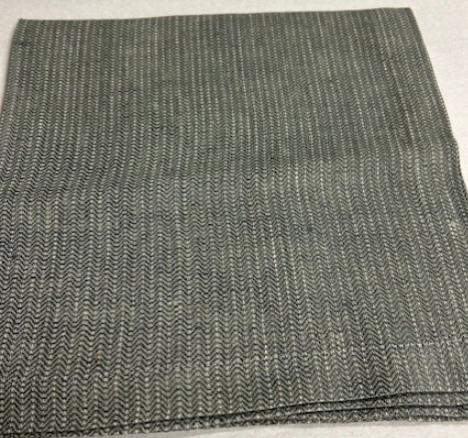 Grey Pinstripe Napkin [8TNAP0236]