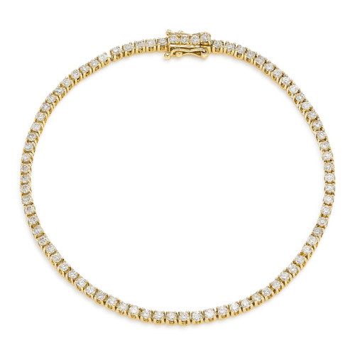 Diamond Line Bracelet [1BLIN0733]