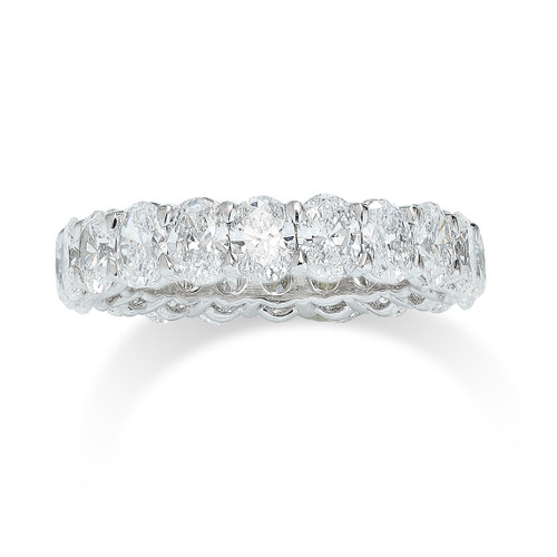 Oval Diamond Eternity Ring [1WETR1197]