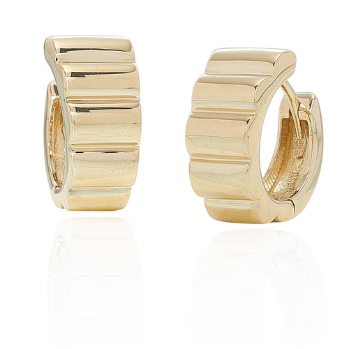 Gold Hoop Earrings [JEHOP0041]