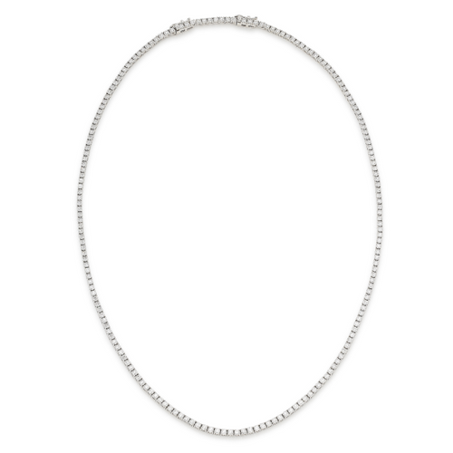 Diamond Line Necklace [JNOTH0003]