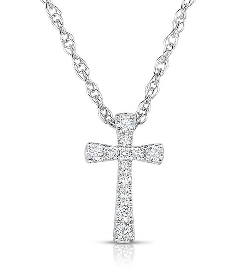 Diamond Cross Pendant [1DCRS0362]