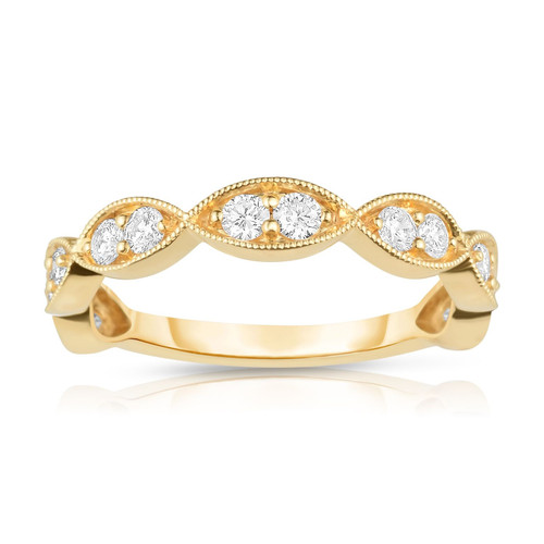 Milgrain Diamond Ring [1WADX5281]