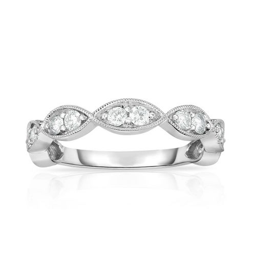 Milgrain Diamond Ring [1WADX5283]