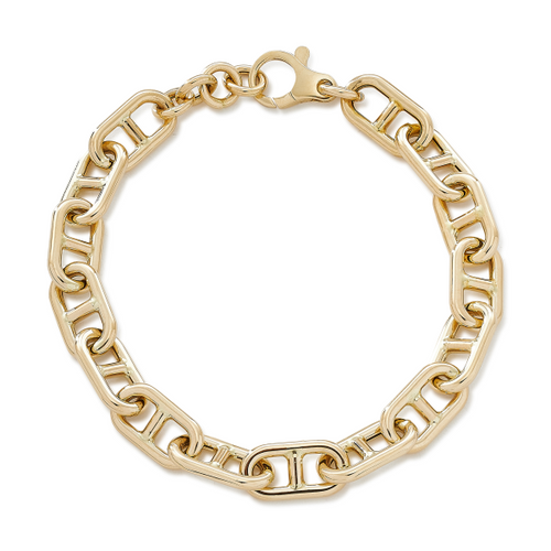 Gold Anchor Link Bracelet [JBOTH0064]