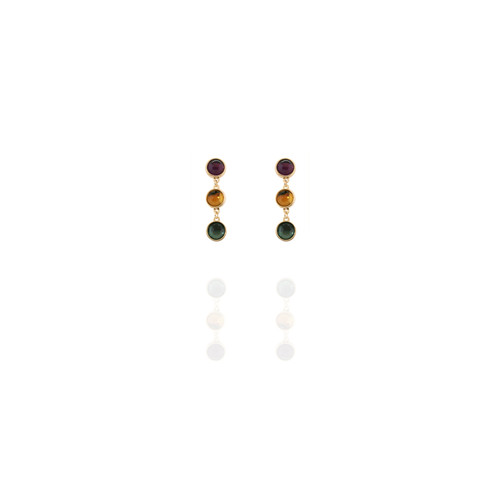 Gemstone Drop Earrings [JEOTH0125]