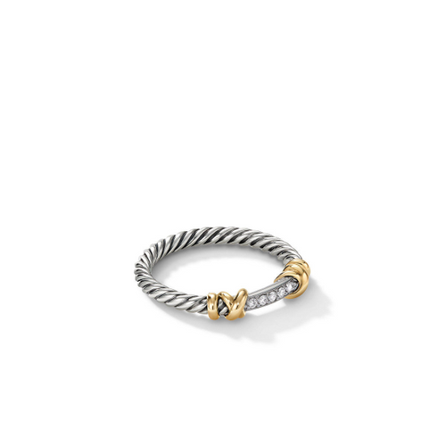 Petite Helena Wrap Ring with 18K Yellow Gold and Diamonds [2YURR1515]