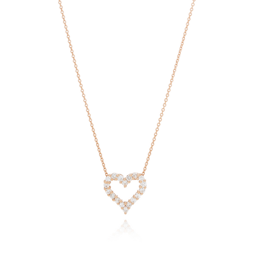 Diamond Heart Pendant [1DHRT0260]